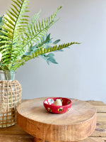 Bud vase trinket dish