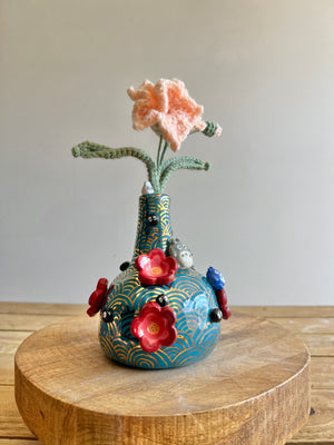 Golden Bud Vase