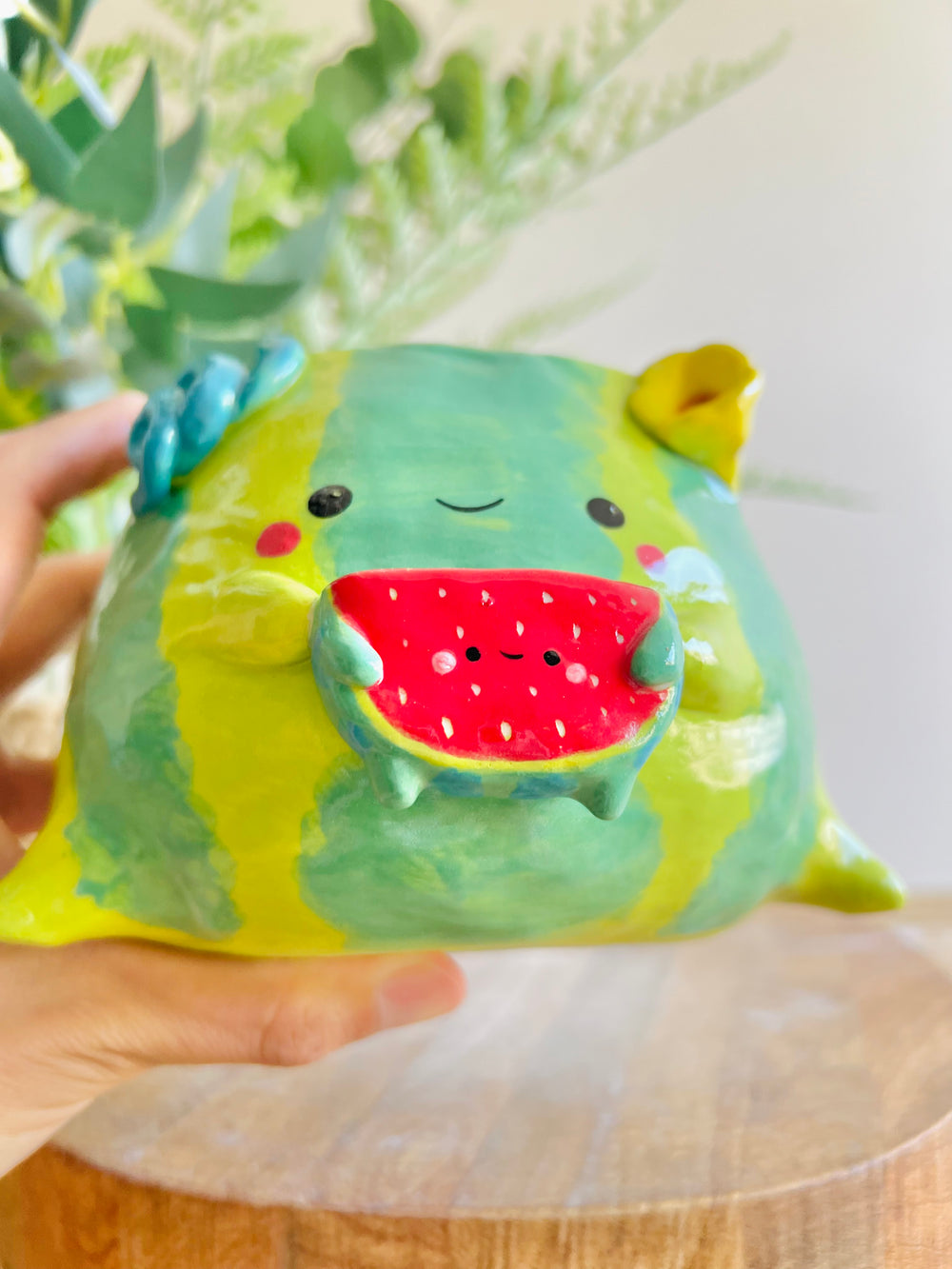 One in a melon pun love watermelon pot, photo 8 of 14
