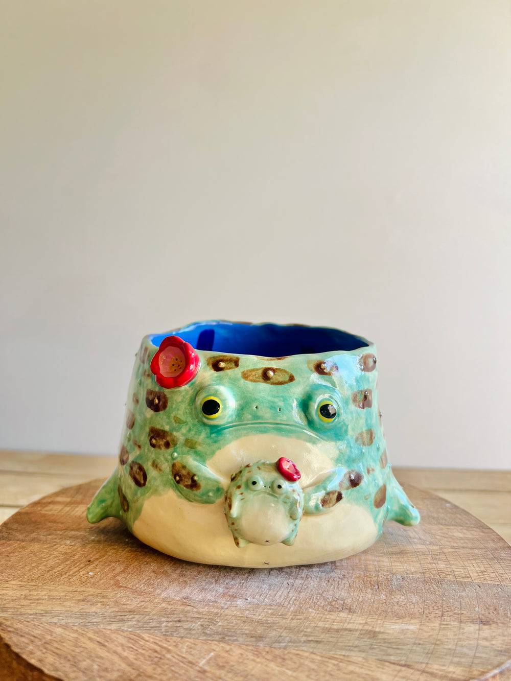 Grump Froggo mama and baby grump pot, photo 2 of 7