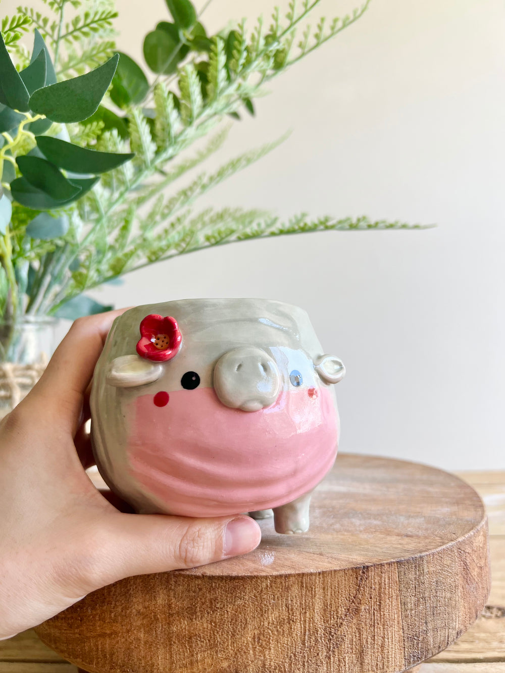 MOO DENG small planter #2, photo 11 of 13