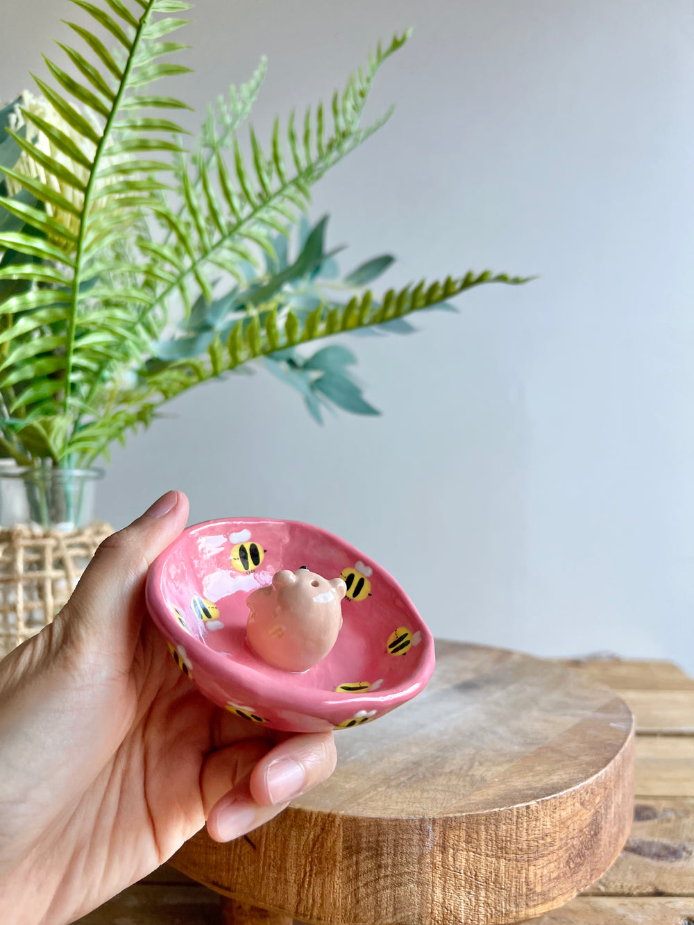 Bud vase trinket dish, photo 6 of 9
