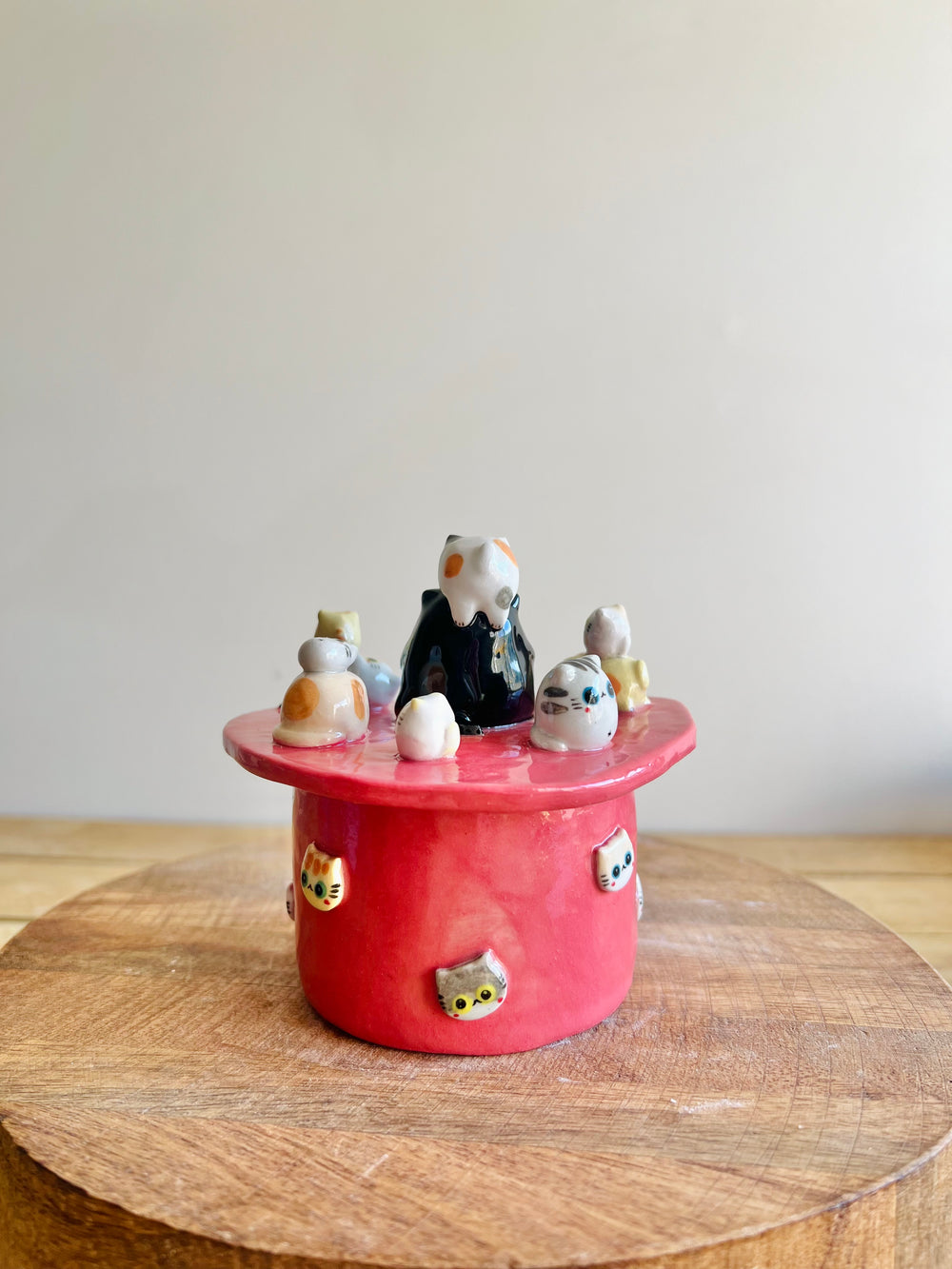 Ultimate Cat Crew Lidded Trinket pot, photo 4 of 11