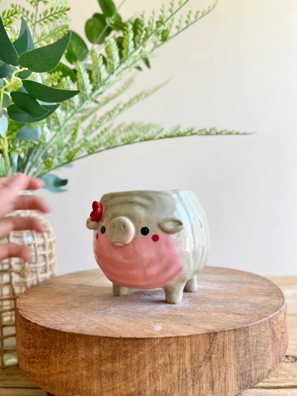 MOO DENG small planter #2, photo 7 of 13
