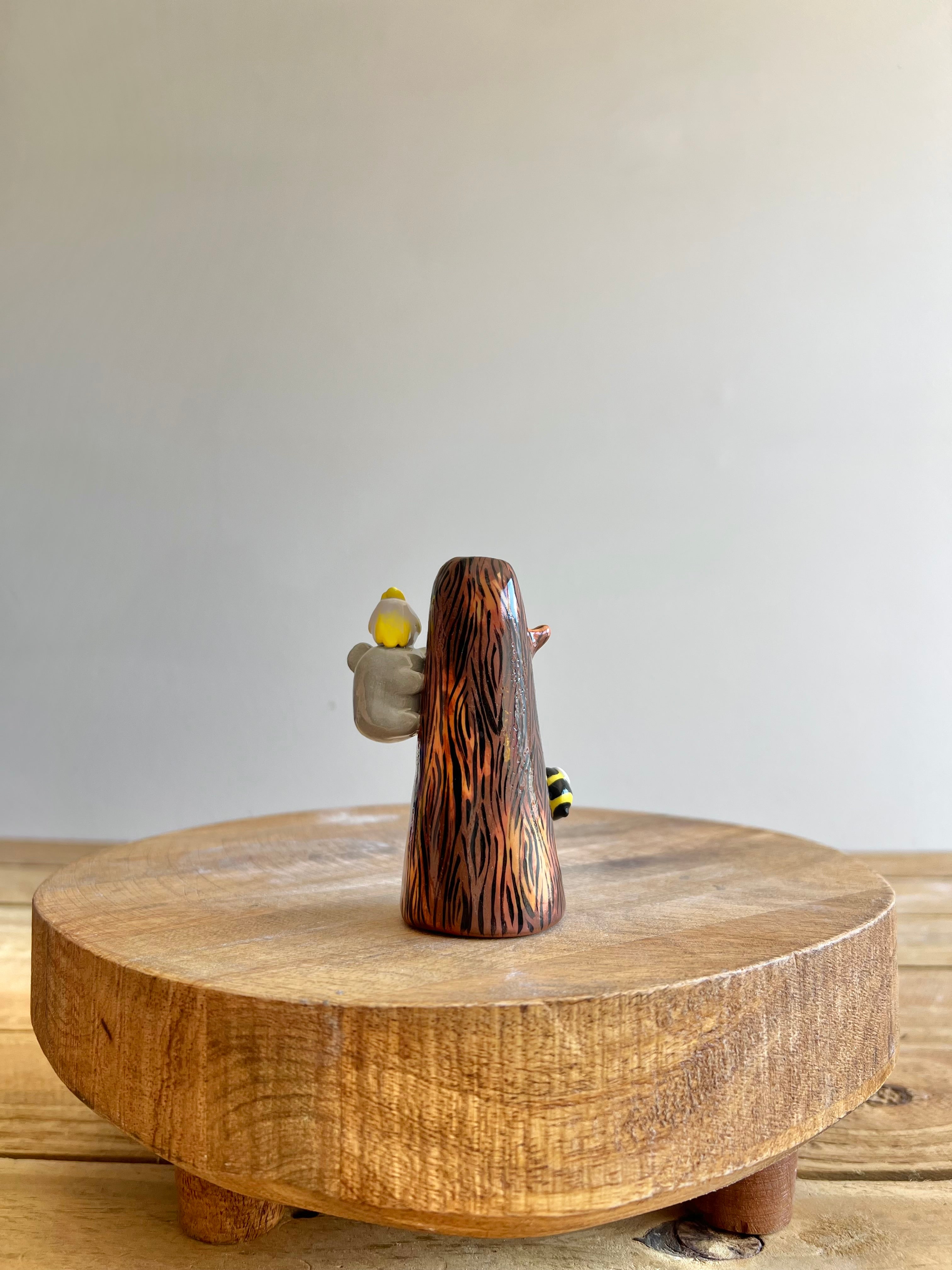 Happy Tree Bud Vase