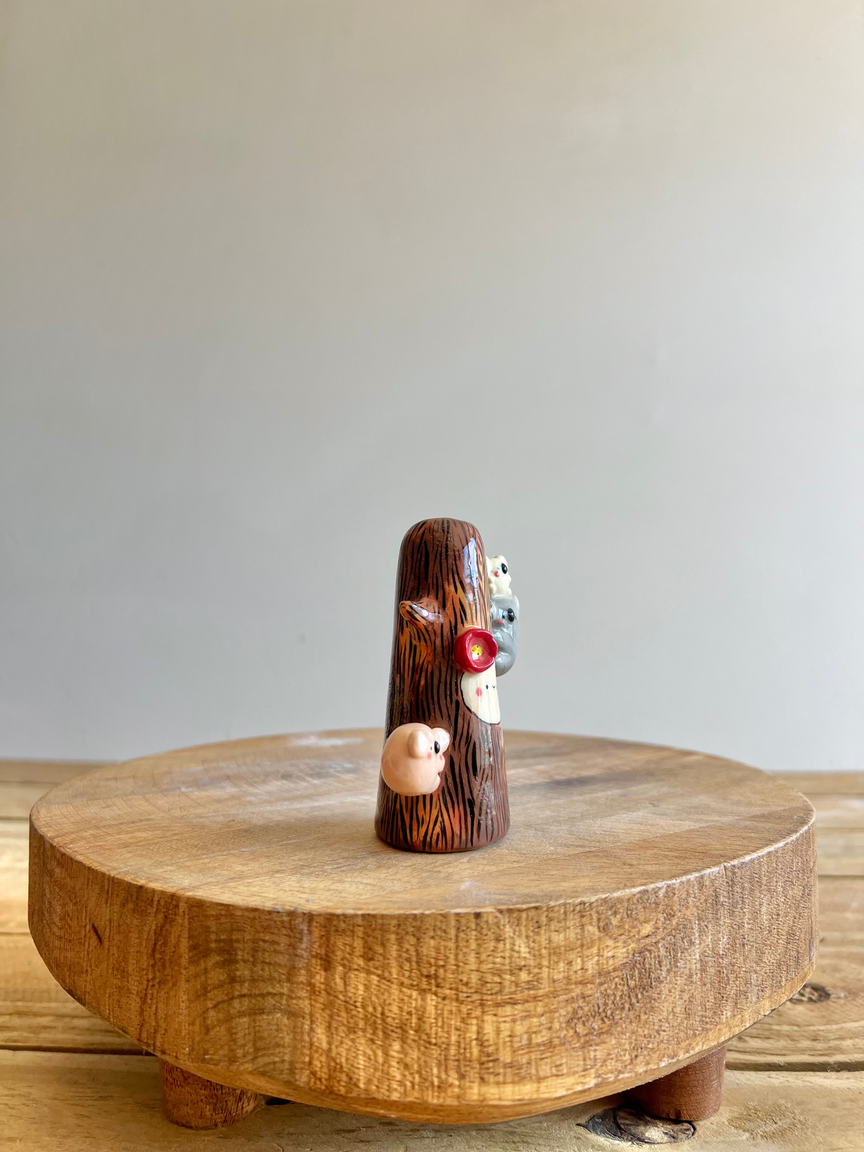 Happy Tree Bud Vase