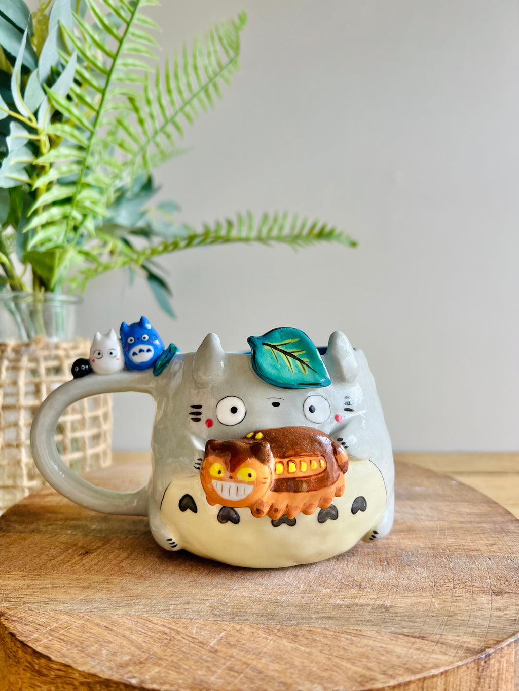 Totoro Cat Bus mug #6