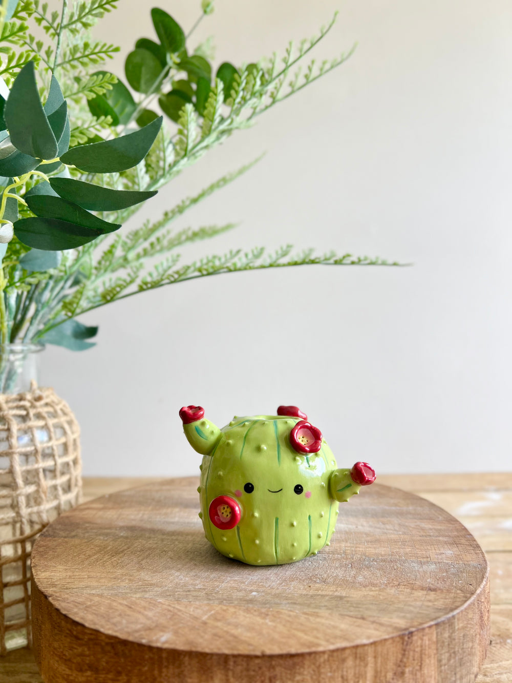 Flowery MULD cactus bud vase, photo 2 of 12