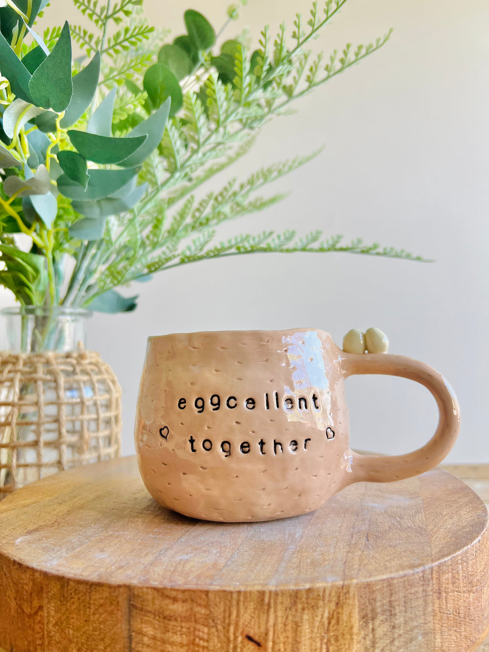 Bacon & eggs pun love Sloth mug, photo 3 of 14