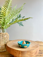 Bud vase trinket dish