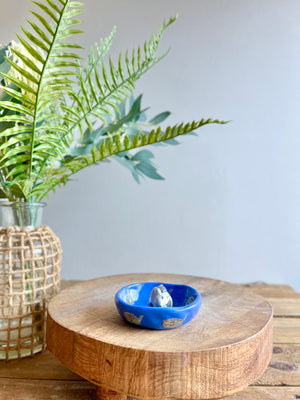 Bud vase trinket dish