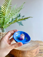 Bud vase trinket dish