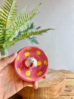 Bud vase trinket dish