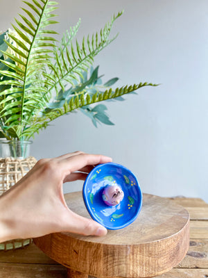 Bud vase trinket dish