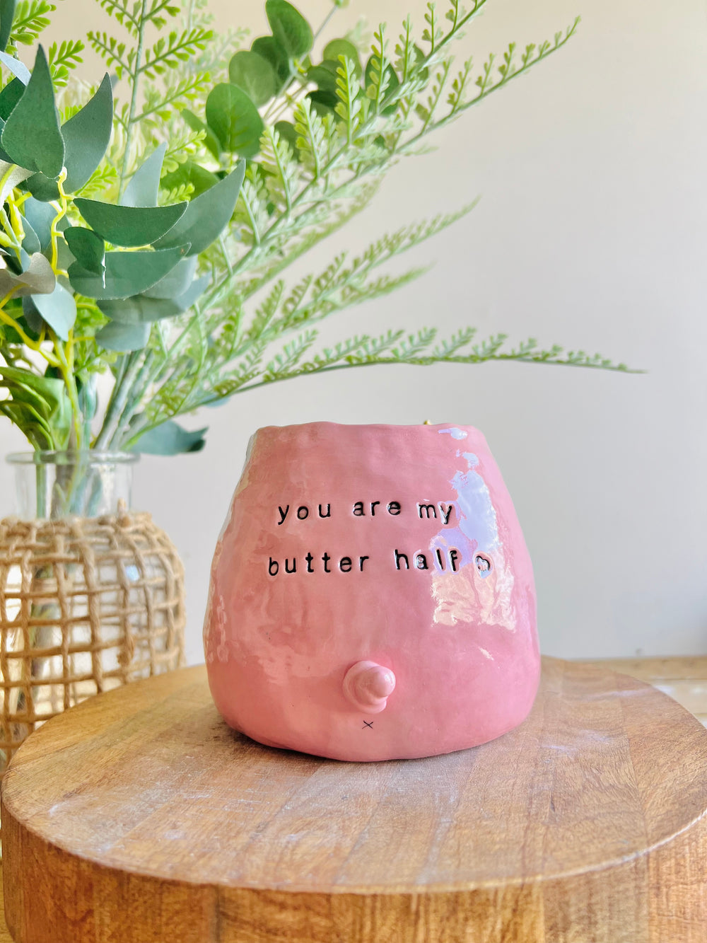 Butter pancake love pun pig pot, photo 3 of 12