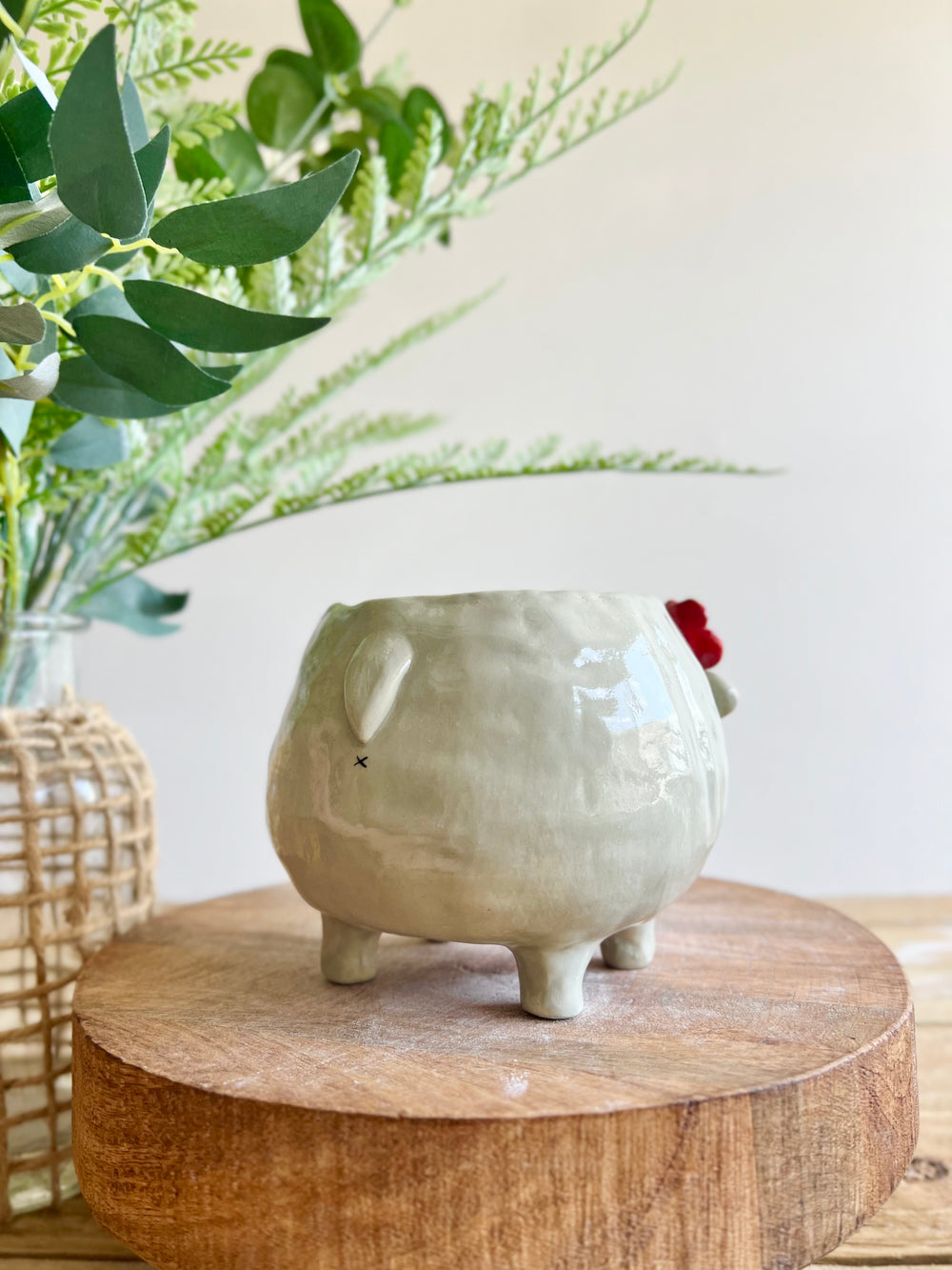 LARGE MOO DENG planter #1, photo 4 of 15