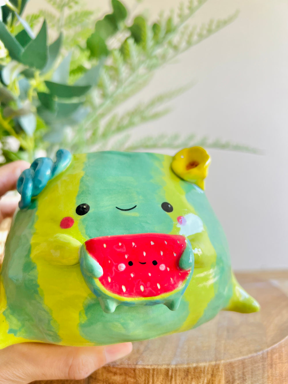 One in a melon pun love watermelon pot, photo 7 of 14