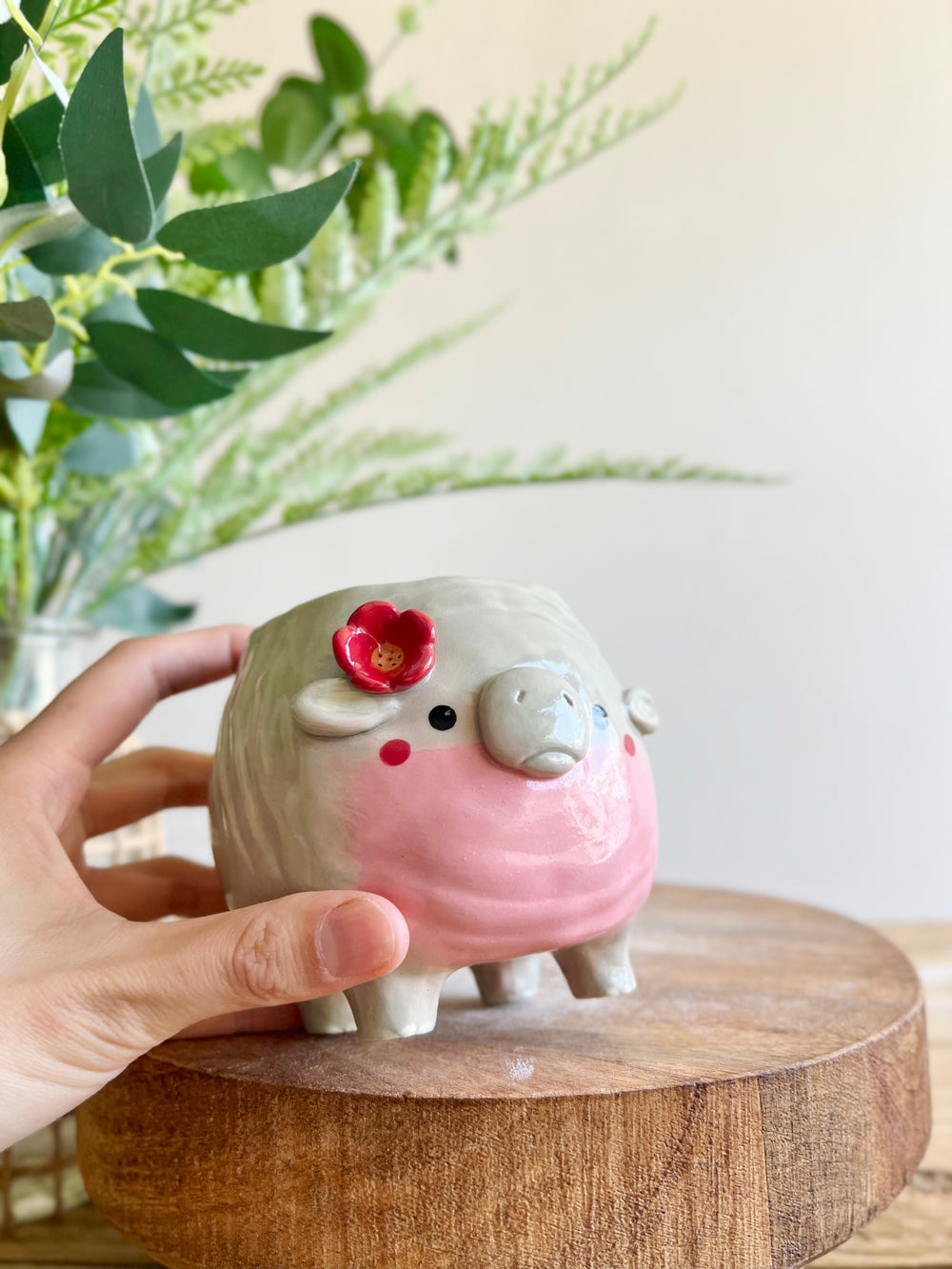 MOO DENG small planter #5, photo 8 of 12