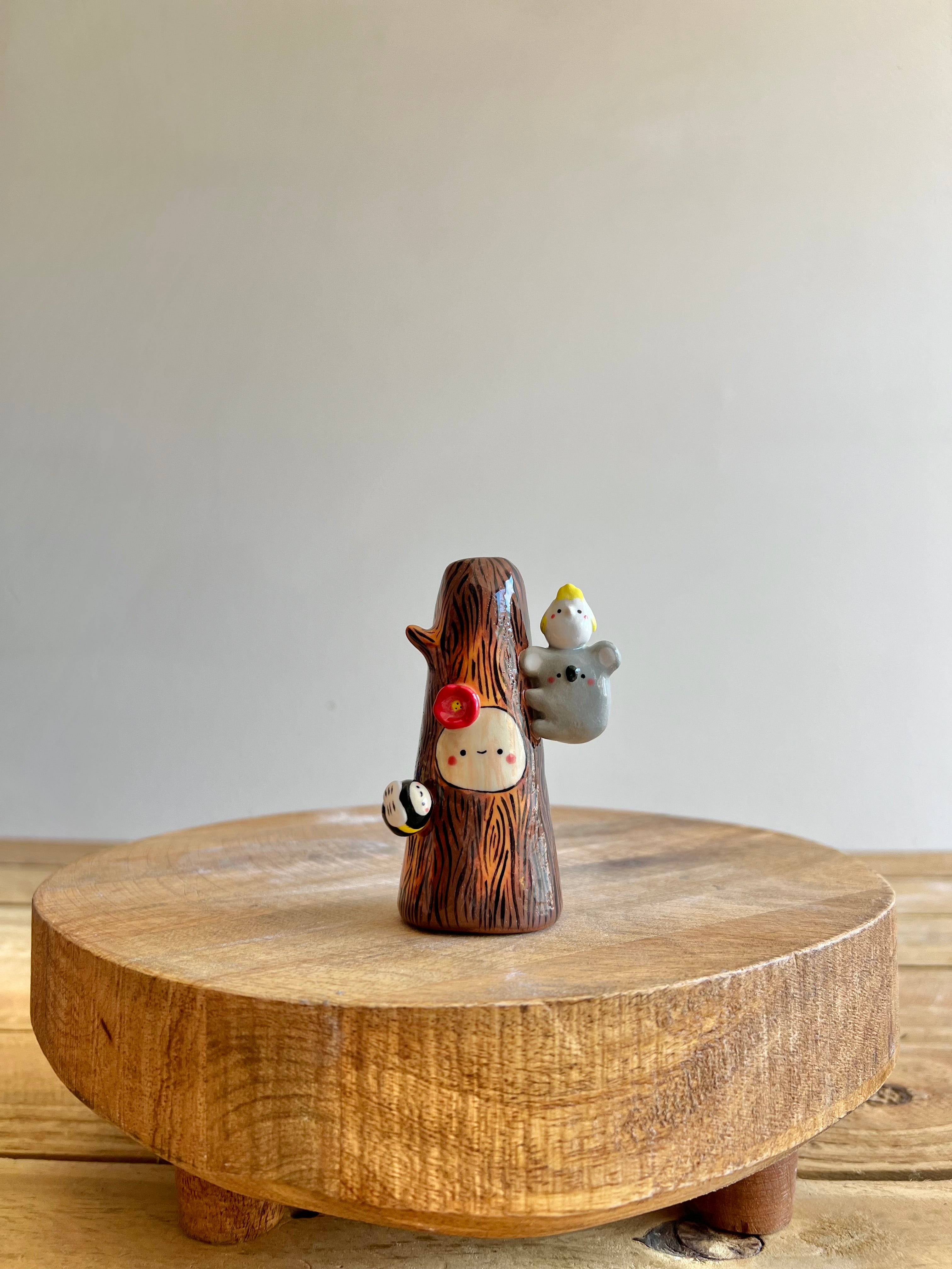 Happy Tree Bud Vase