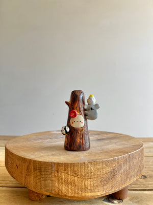 Happy Tree Bud Vase