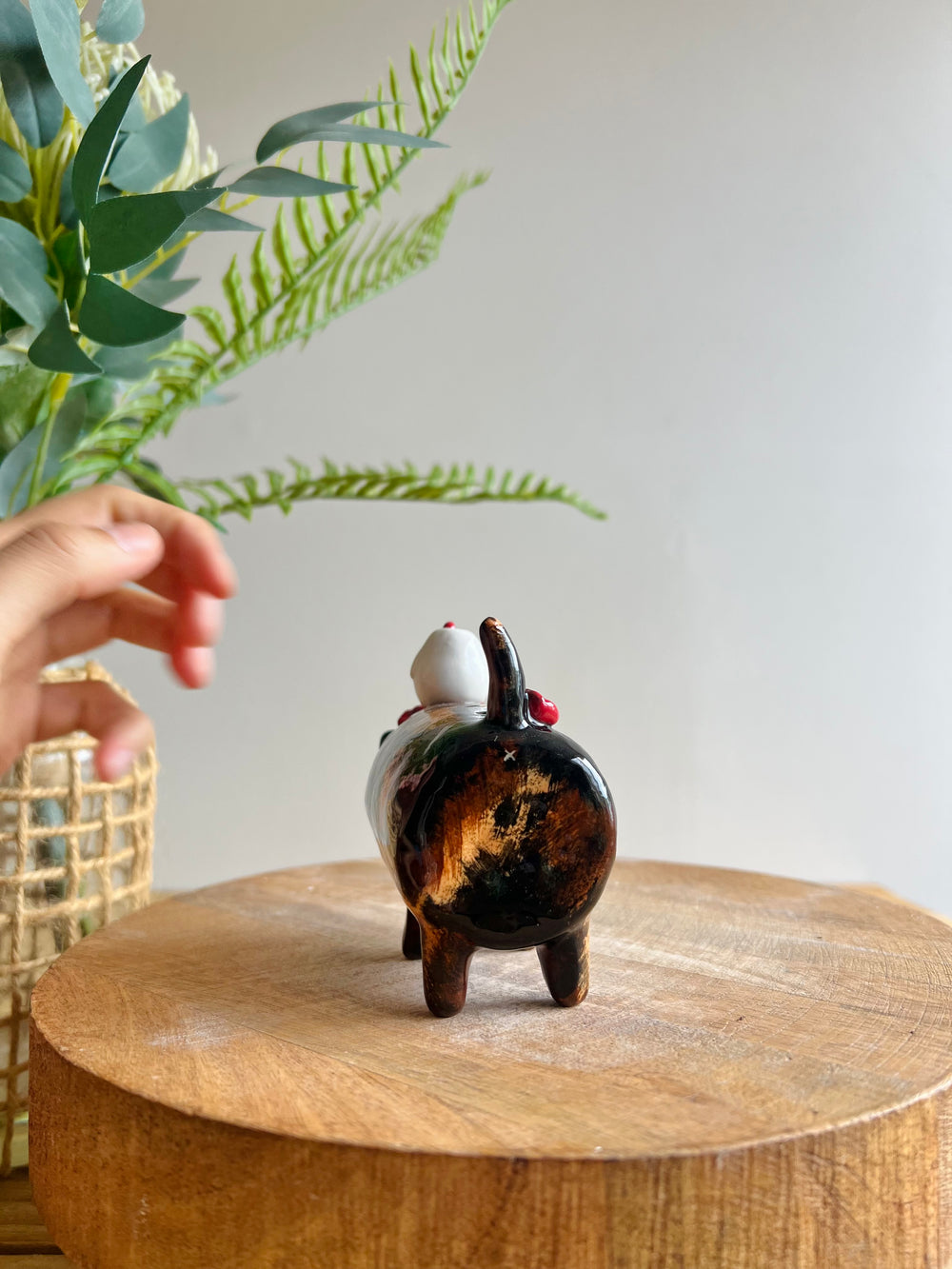 Long cat bud vase, photo 5 of 9