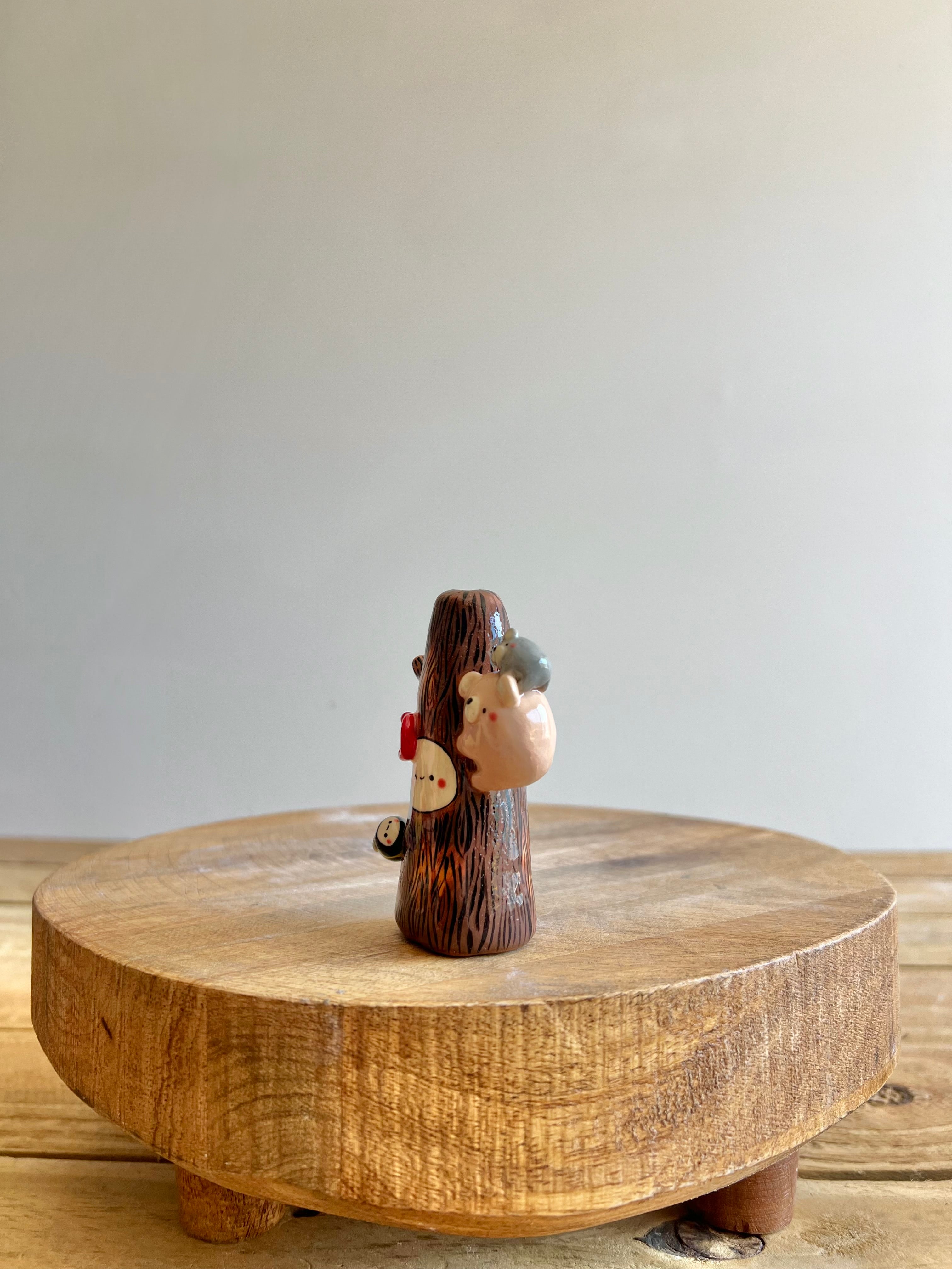Happy Tree Bud Vase
