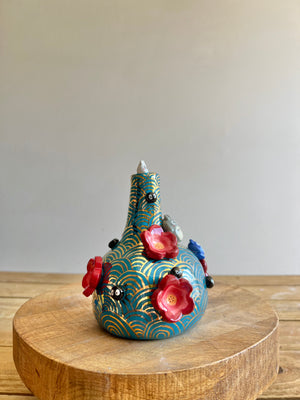 Golden Bud Vase