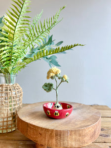 Bud vase trinket dish