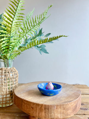 Bud vase trinket dish