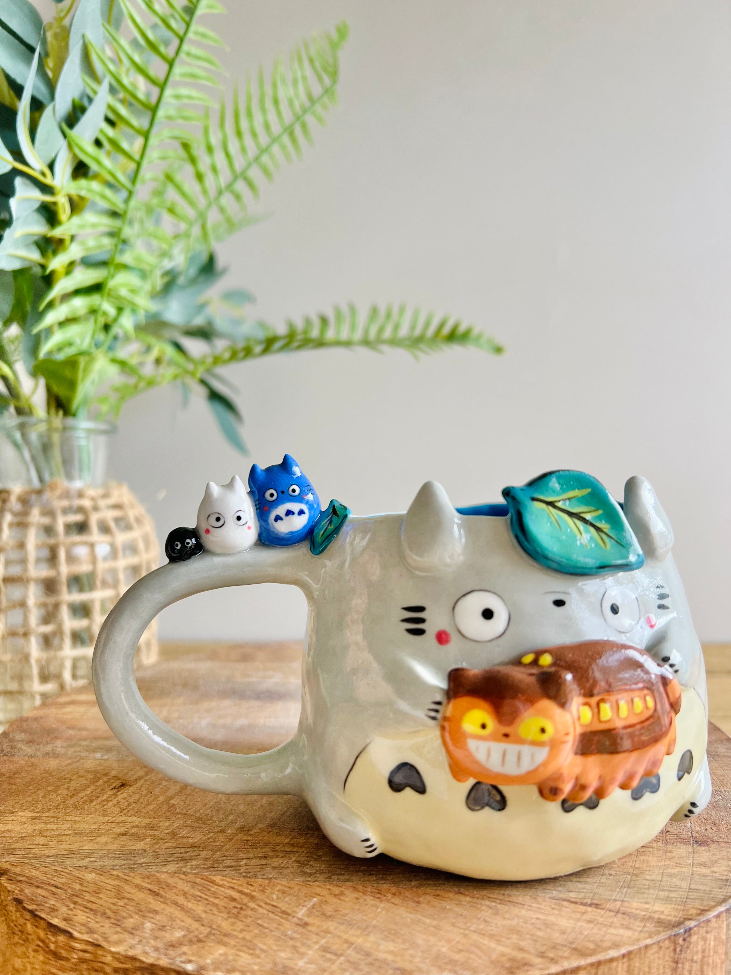 Totoro Cat Bus mug #6