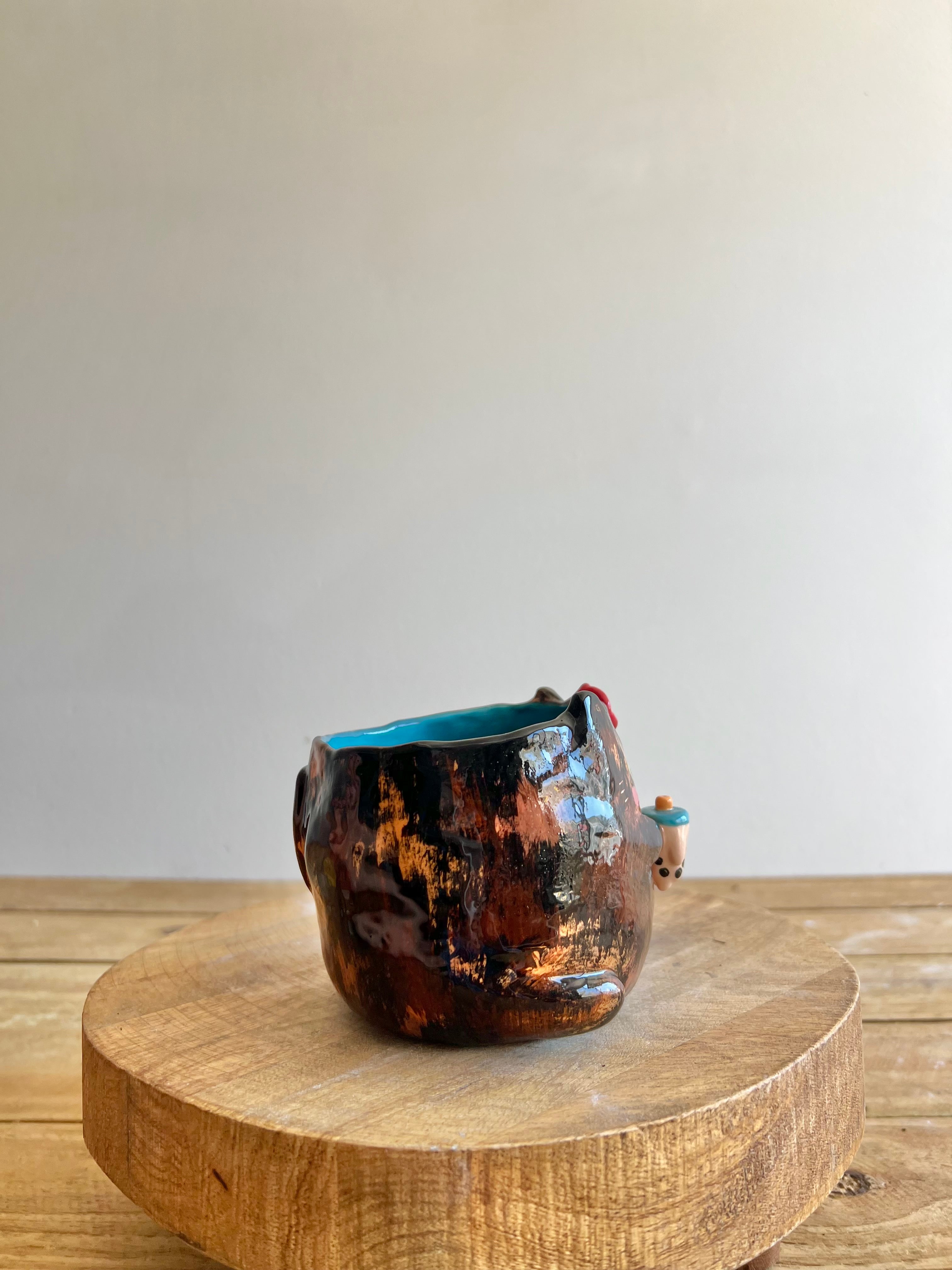 Tortie Pot