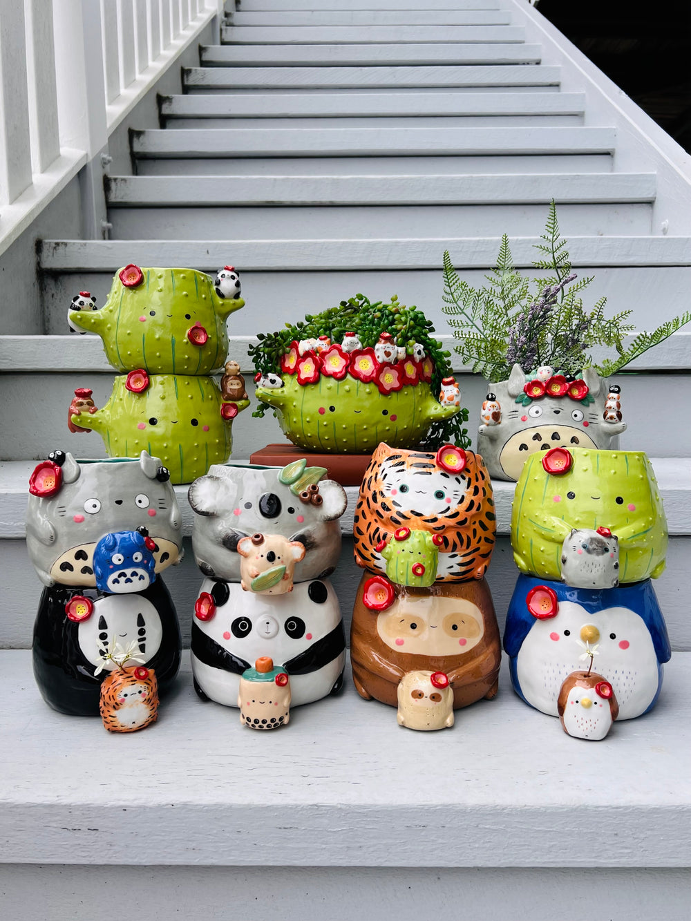 2in1 Koala pot with baby koala vase, photo 8 of 8
