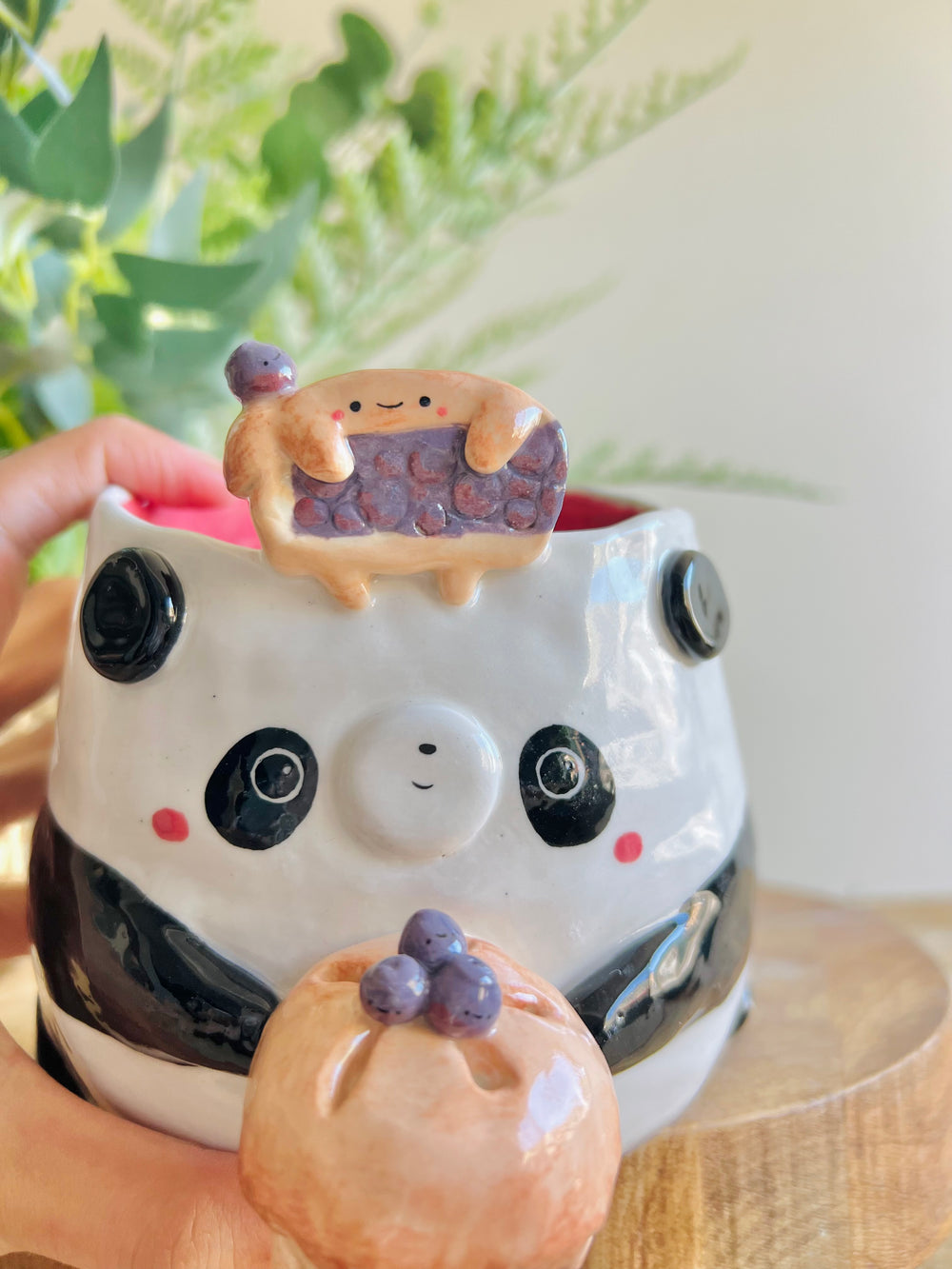 Pie love pun panda pot, photo 7 of 14