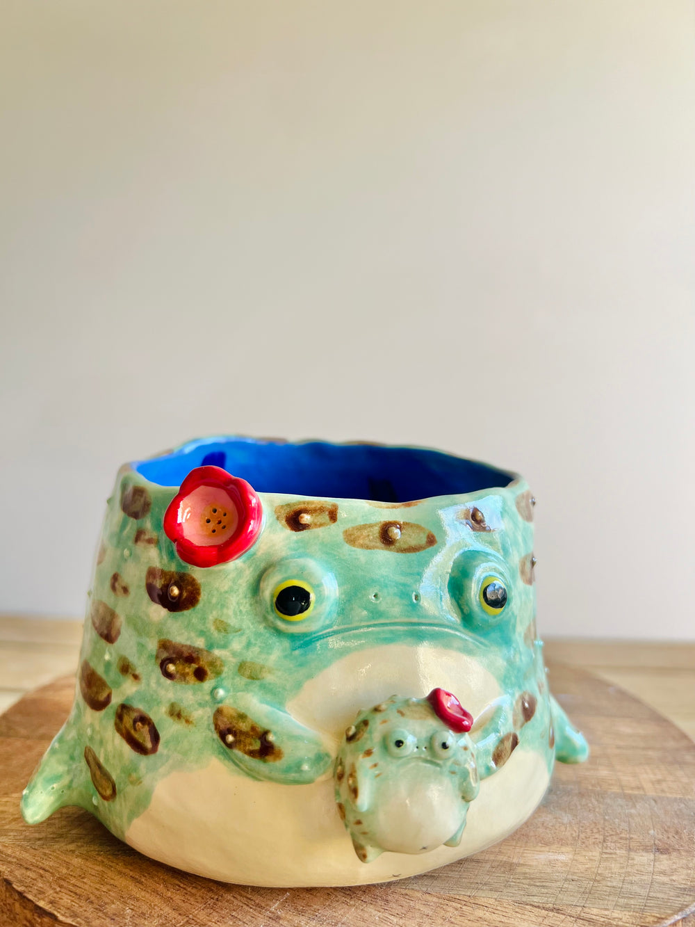 Grump Froggo mama and baby grump pot, photo 6 of 7
