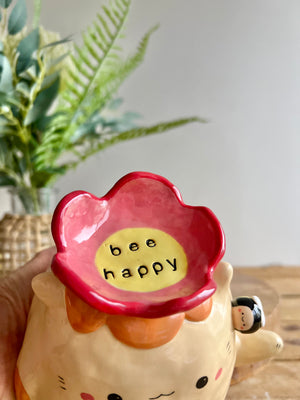 Desk ornament/trinket holder