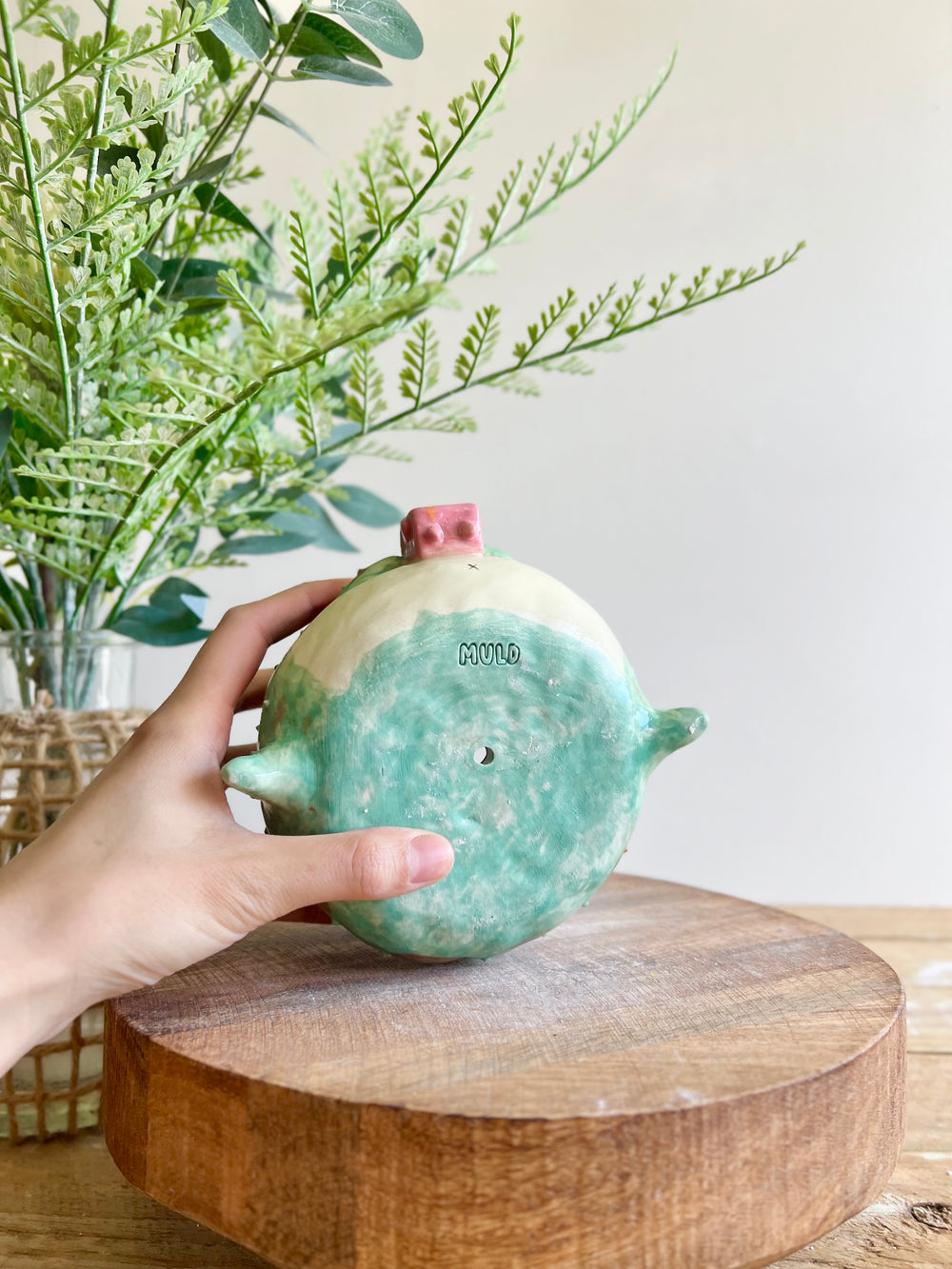 Festive grumpy Froggo planter bearing gift, photo 12 of 15