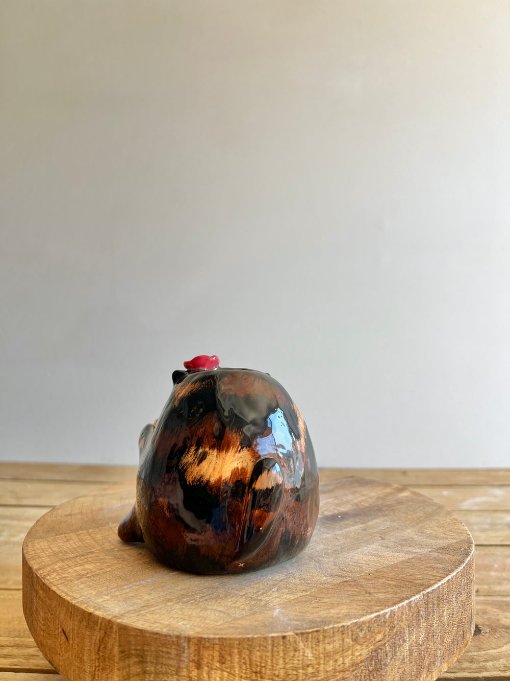 Tortie Bud Vase, photo 4 of 10