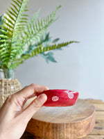 Bud vase trinket dish