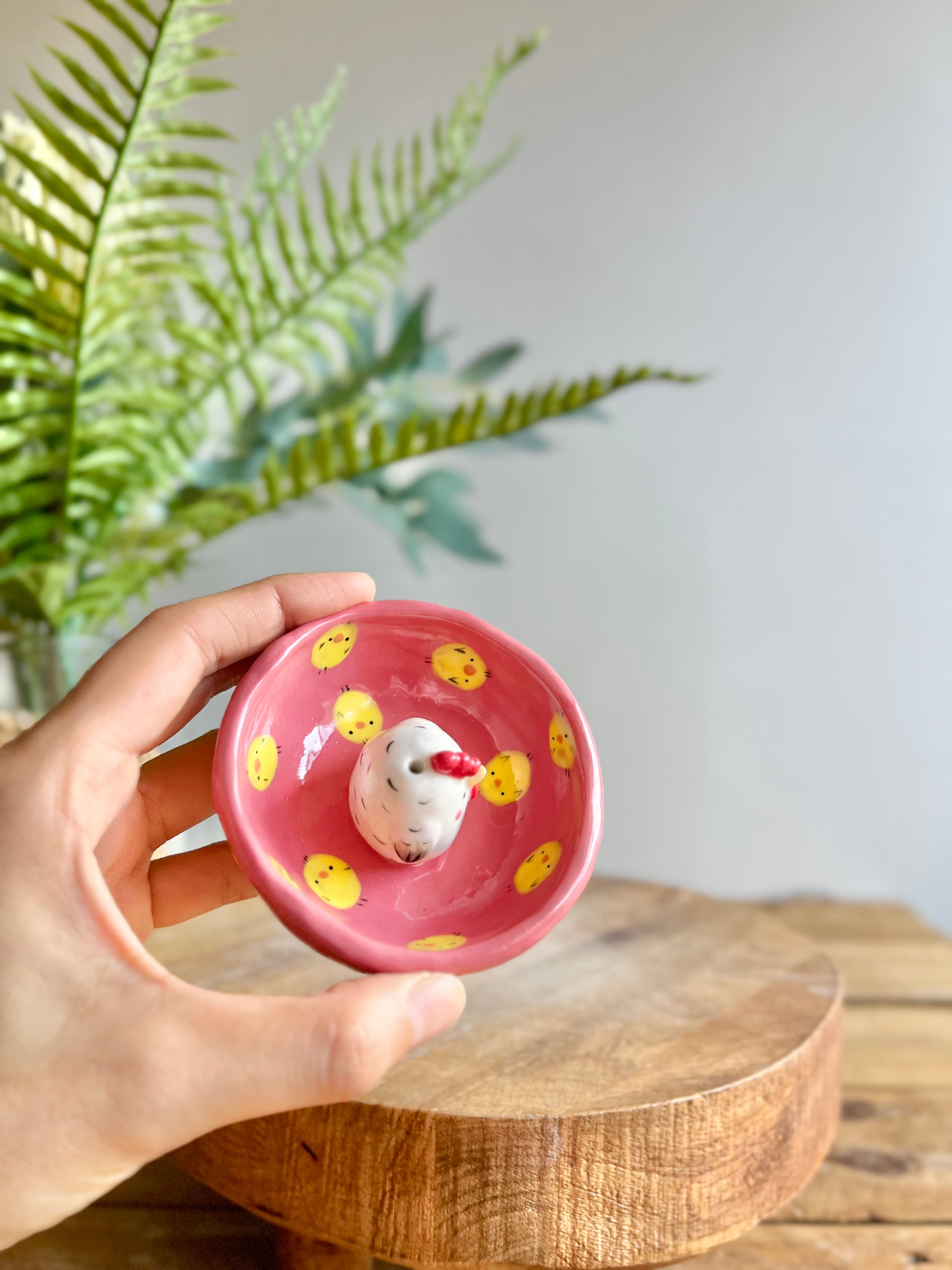 Bud vase trinket dish
