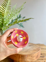 Bud vase trinket dish