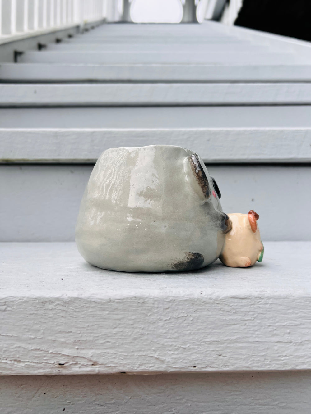 2in1 Koala pot with baby koala vase, photo 2 of 8