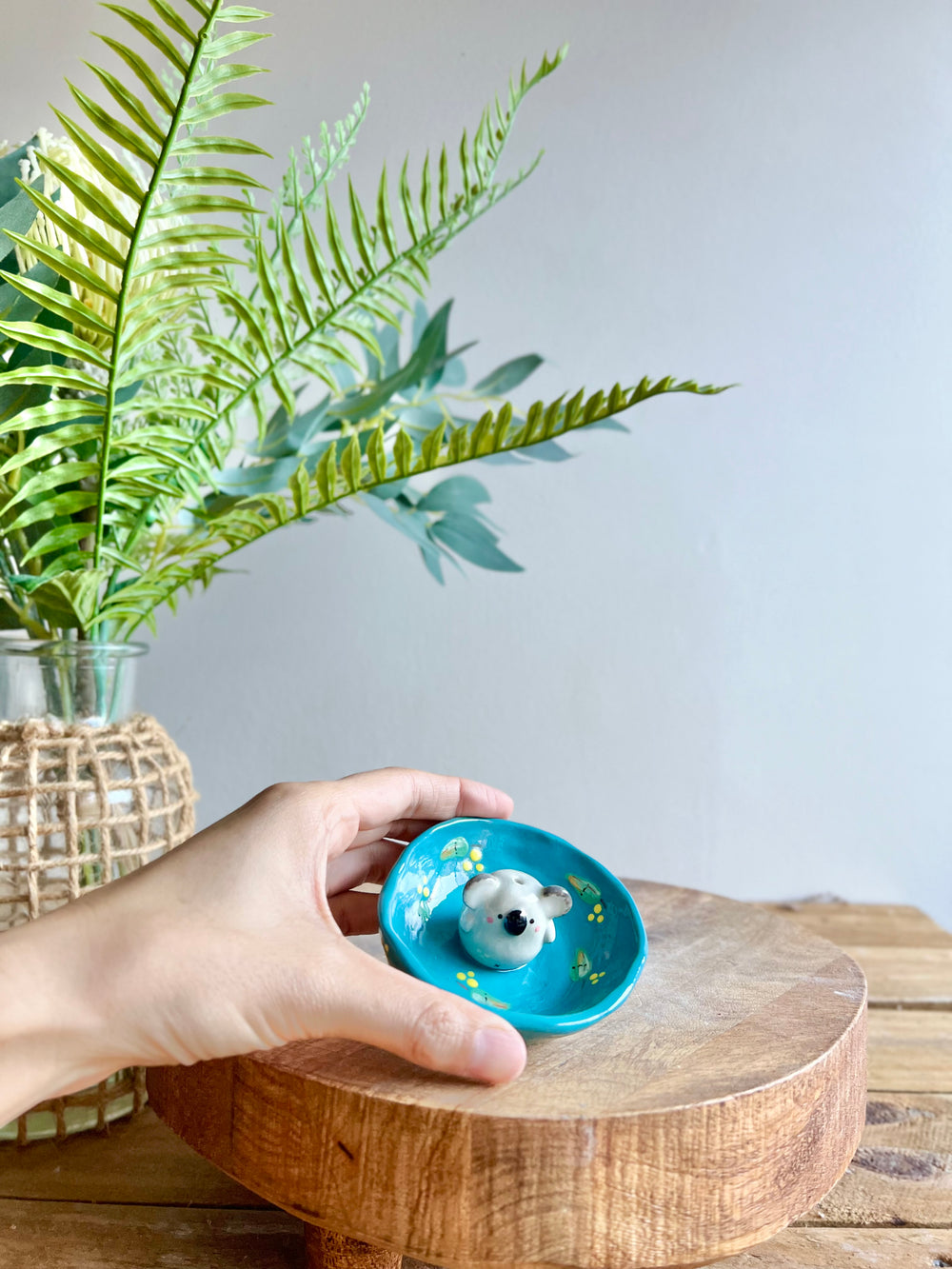 Bud vase trinket dish, photo 4 of 8