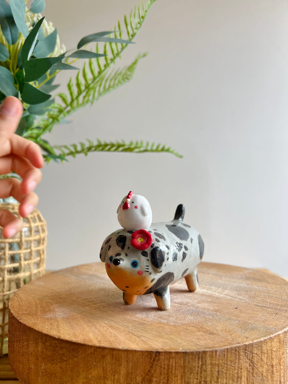 Long dog bud vase, photo 7 of 8
