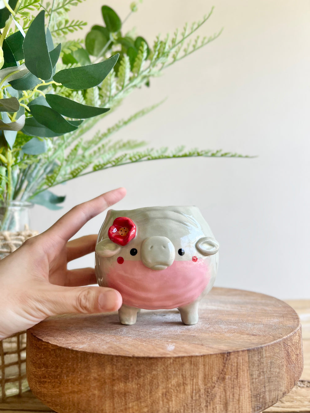 MOO DENG small planter #4, photo 8 of 12