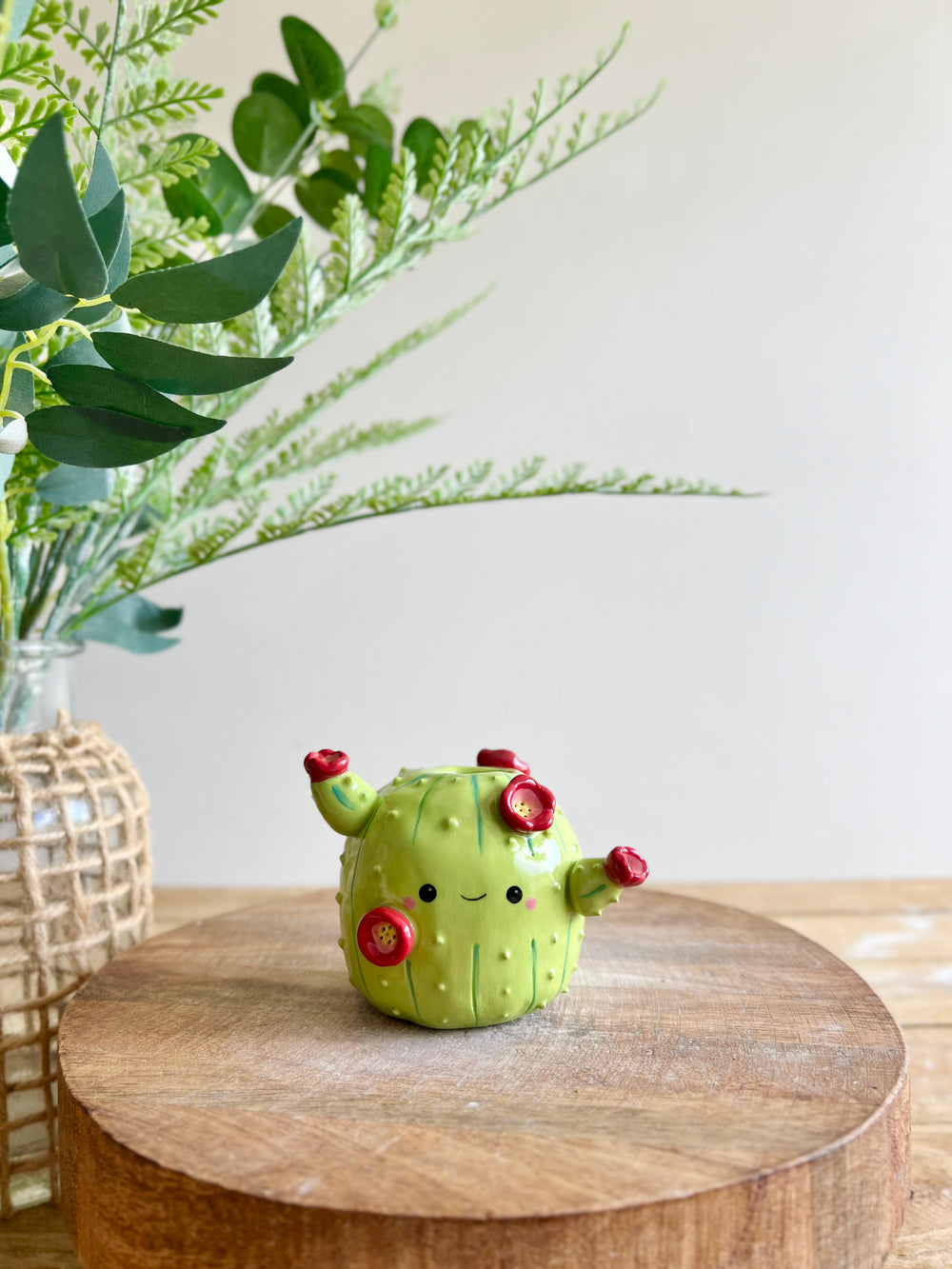 Flowery MULD cactus bud vase, photo 6 of 12
