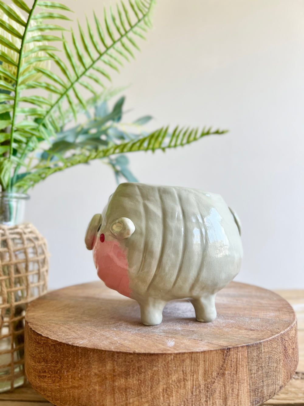 LARGE MOO DENG planter #2, photo 6 of 13