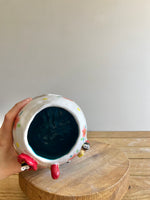 Large Chicken pot/vase