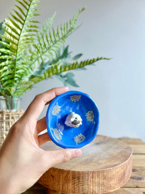 Bud vase trinket dish