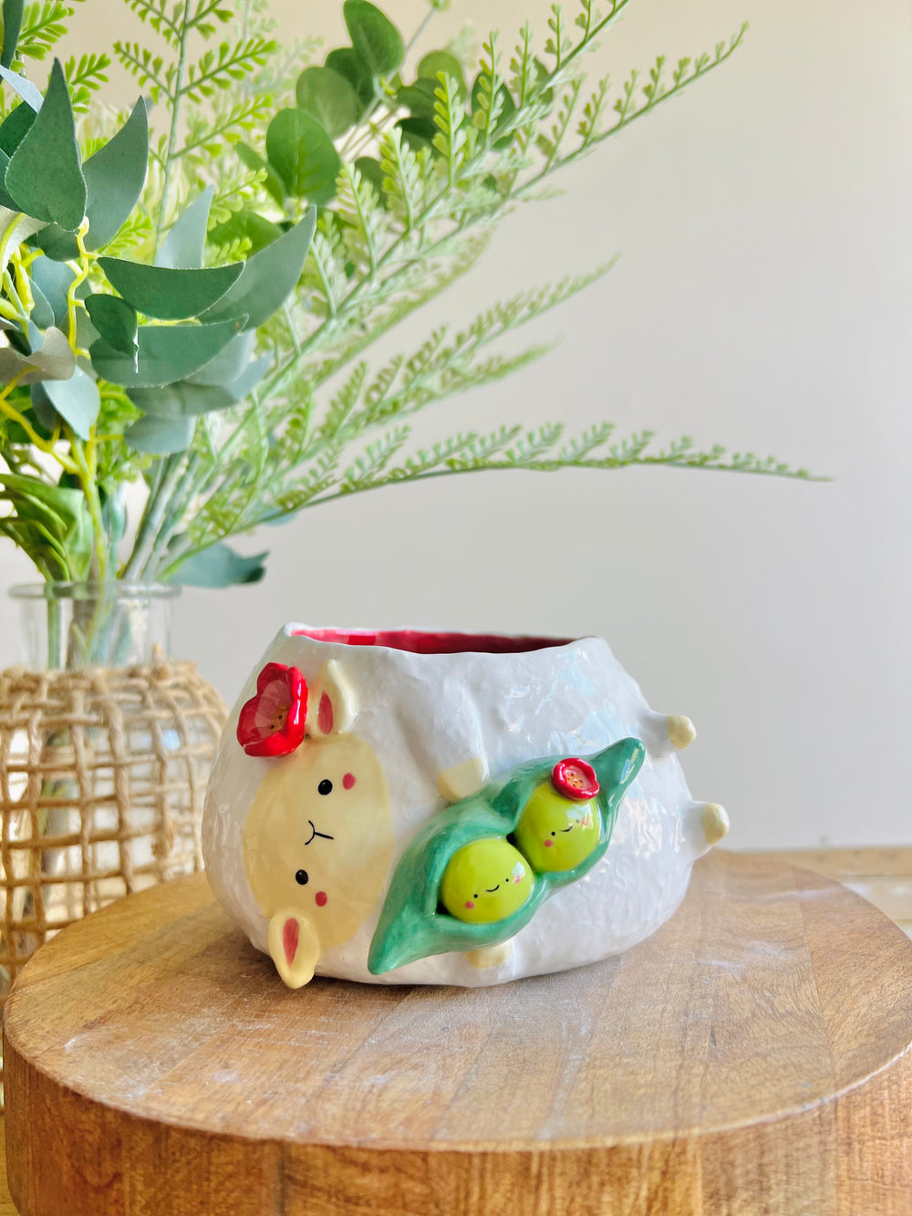 Peas in a pod pun love sheep pot, photo 1 of 12