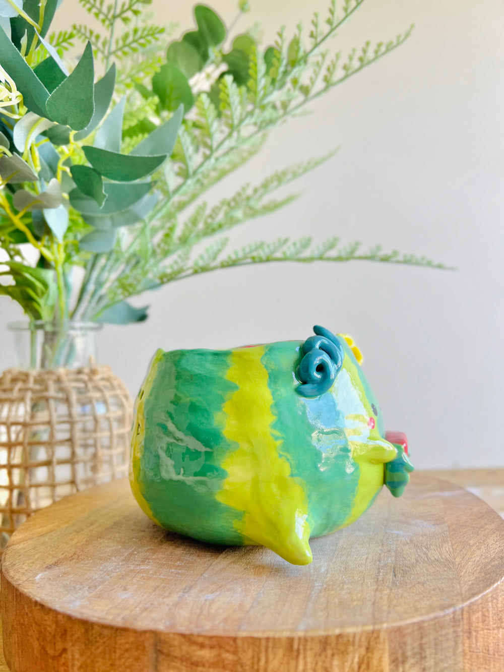 One in a melon pun love watermelon pot, photo 2 of 14